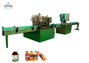 China Automatic Carbonated Beverage Machine , 2000 BPH 500ML Liquid Filling Equipment factory