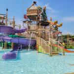 Fiberglass Aqua Play Equipment Backyard Water Playground Commercial