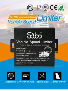 China 20HZ Speed Limit Alarm Speed Governor factory