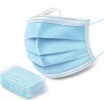 Carbon Disposable Dust Face Mask Breathable Non Woven 3 Layers Light Weight