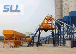 China Small Ready Mix Concrete Mixing Plant , Rmc Batching Plant With 3 Aggregates Bins factory