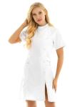 Customized Hospital Staff Uniforms Medial Short Sleeve Lab Coat