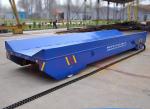 Heat Proof Industrial Electric Carts , AC Rail Transfer Cart Dragged Cable