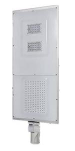 China 30w 100w All In One Solar Street Light 100-265V PF0.9 integrated solar street light factory