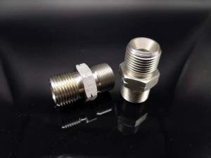 China Straight Screw CNC Connector Parts CNC Turning Services Juice Extractor Parts factory