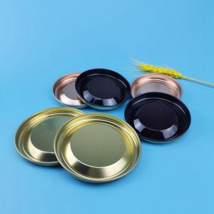 China Custom Size Tinplate Lid Stretch Metal Bottle Cap factory