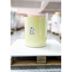 Transparent PET Removable Glue Self Adhesive Label Materials Roll Normal Sticky