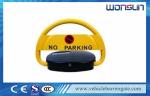 IP68 Waterproof Steel Automatic Remote Car Parking Locks in Yellow