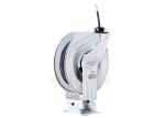 Air Hose Reel / Power Coated Steel Water Automatic Hose Reel 110 Degree Swivel