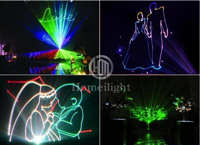 RGB Animation Laser Light Dj Disco 3D Effect Laser Projector 2W 3W 5W 10W 5W-8W Stage