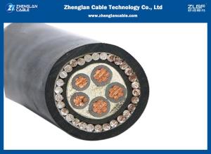 China 5x25sqmm Flame Retardant LSZH power cable SAW armour XLPE insulation Copper Cable IEC60502-1 factory