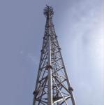 50m Lattice Tubular Galvanized Steel Tower