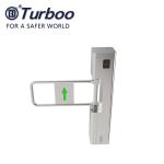 Stainless Steel Supermarket Swing Gate Turnstile Bi Directional Single Passage