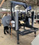60 Inch 1600mm Wood Portable Sawmill Machine For Cutting Tree Trunk