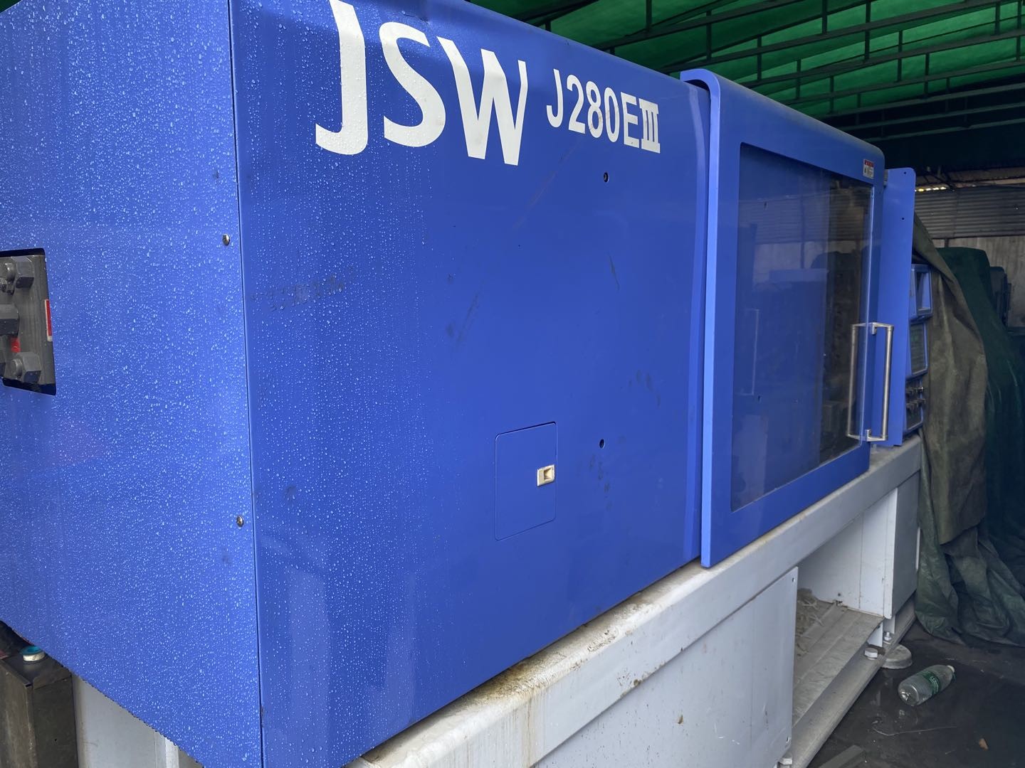 Used J280E3 JSW Plastic Injection Moulding Machine Basket Injection Molding