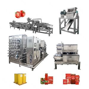Tomato Processing Line Fruit Juice Processing Machine Solution