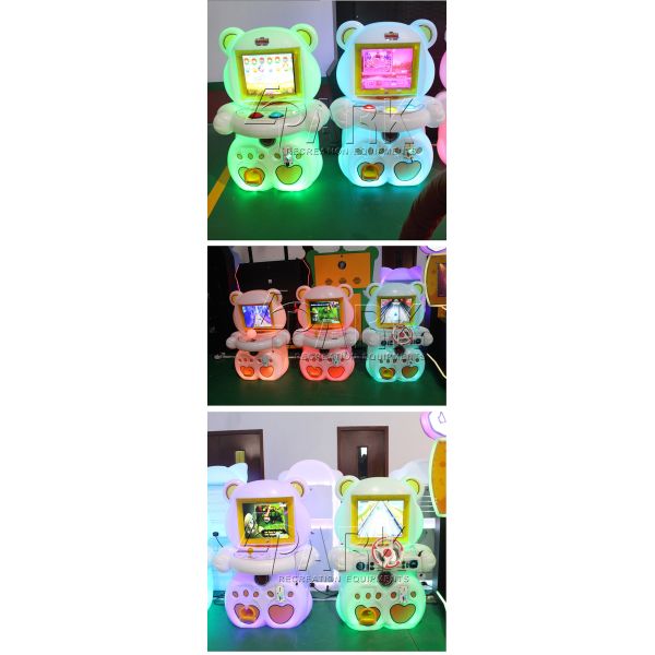 Candy bear Series Machines arcade game souvenir coin machine coin pusher