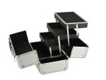 Professional Makeup Artist Case , Lockable Professional Makeup Train Case In