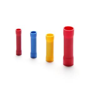 China 12-10 AWG Insulated Butt Crimp Connectors Terminals With PVC Insulation factory