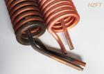 Copper or Copper Nickel Finned Tube Coil as Refrigeration Condenser / Refrigerat