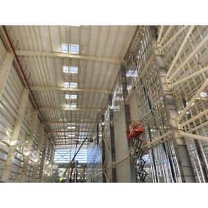 China Skylight And Ventilators Included In Steel Structure Warehouse Design factory