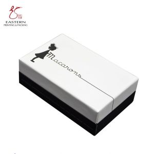 Recycled Sliding Macaron Gift Boxes Offset Printing With Lid