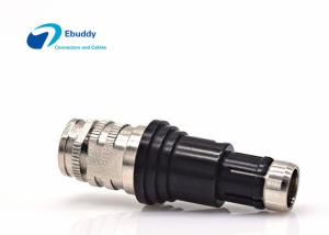 China Black Night Vision Accessories , Fischer 4 Pin Male Female Connector For BNVD 1531 factory