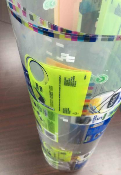 Vacuum Forming Polyester Pet Film , Durable Polyester Packaging Film