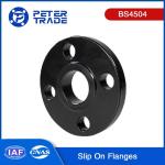 Slip On Flange BS4504 PN 40 Carbon Steel Stainless Steel For Plumbing / HVAC /