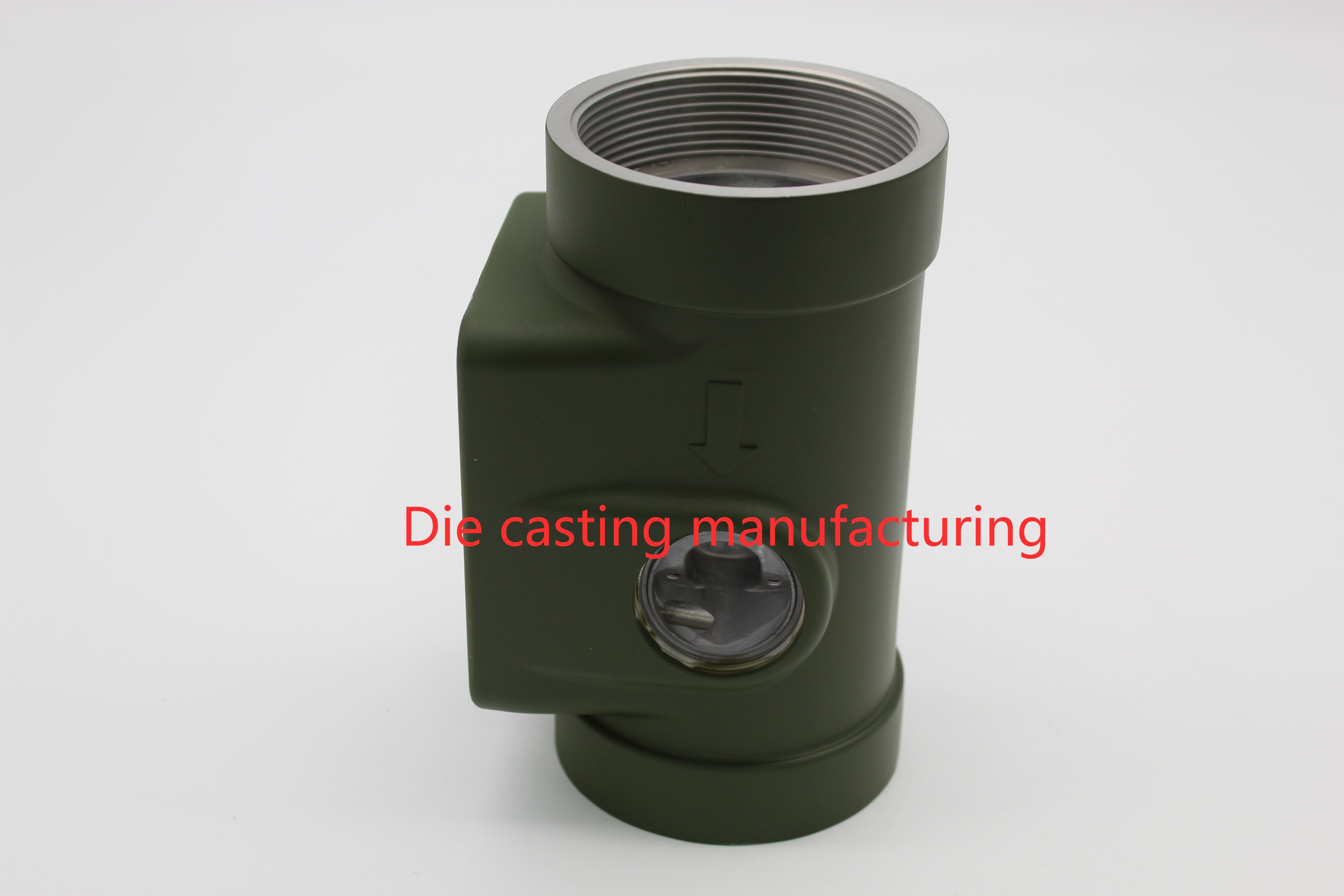CNC Machining Die Casting Components SKD61 Steel For Water Pump Connector