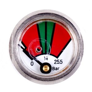 China Chrome Plated Fire Extinguisher Gauge Diaphragm Pressure Gauges JQ0808 on sale