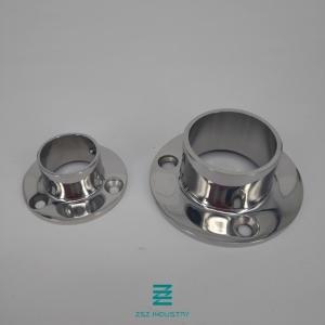China Round Steel Railing Post , Metal Handrail Post 42.40mm X 1041.4mm factory