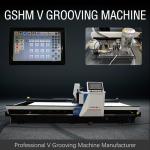 1240 Hydraulic High Speed V Grooving Machine For Stainless Steel Decoration