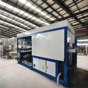 China 1220*710mm Plastic Vacuum Forming Machine with Max Forming Depth 180mm 3000kg factory
