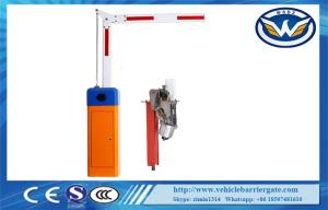 China Stainless Steel Parking Traffic Barrier Gate / Automatic Car Park Barriers Access Control factory