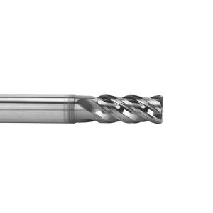China Heave Cutting 40 Spiral Angle Tungsten Carbide Corner Radius End Mills factory