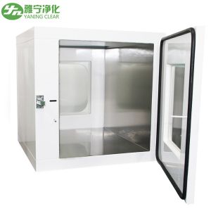 Mechanical Interlock Static Cleanroom Pass Box AC 220V/50HZ 0.2m-0.60m/s Speed