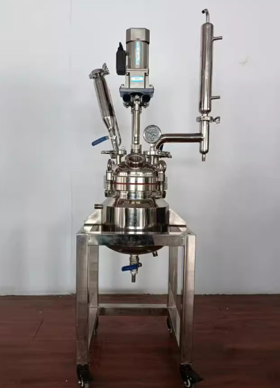 Stainless Steel Reactor Tank Chemical Reactor Kettle Industrial Bioreactor Mixer Continuous Stirring Tank Agitated Reaction Tank