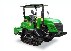 China Crawler Type Small Farm Tractors , 80HP Garden Tractor Crawler 0-12Km/H Speed factory
