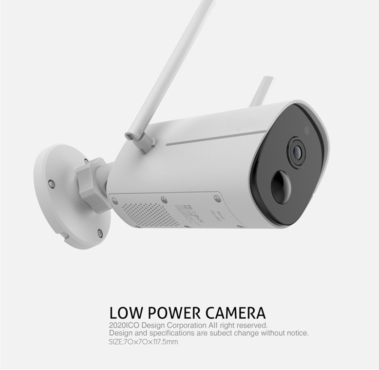 Two Way IP Bullet Camera CCTV Security Wireless Tuya Wifi Waterproof IP65