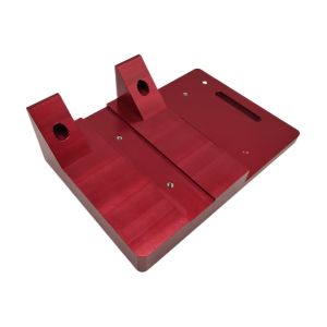 Aluminum Cylindrical Vessel CNC Precision Machining Parts With Hard Anodizing