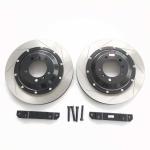 Round Cast Iron Brake Disc 380*32 Slot Center Bell Bracket For Porsche 997
