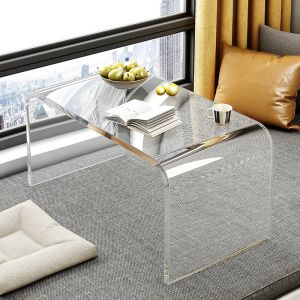 Custom Acrylic Coffee Table Elegant and Scratch-Resistant with Customized