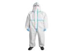 Electronics Disposable Protective Coverall Breathable White Personal Safety