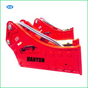 China Steel Q345B Excavator Rock Hammer 19-25t Chisels 140mm Hydraulic Excavator Breaker factory