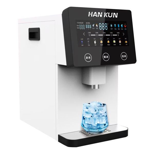 China 2-in-1 Contertop Ice Maker For Ice Making and Ice Water factory