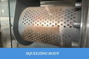 China Screw Press Plastic Recycling Equipment PP PE Film Woven Bags Squeezing Dryer Granulator factory