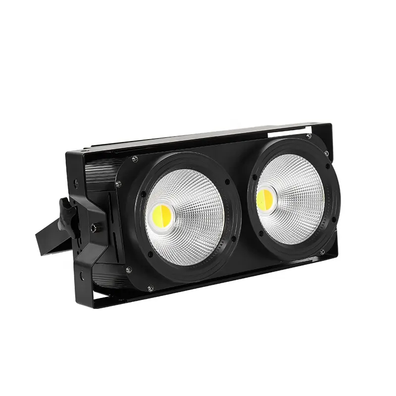 Track Mount ATG 2 Eyes Blinder 2*100W COB Warm White Cool White Par Light for Theater