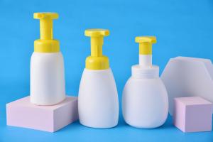 China External Spring Flower Shape Foam Pump , Hand Cream Pump Dispenser 40mm factory