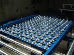 Transportation Gravity Roller Conveyor , Standard Gray / Zinc Pallet Roller